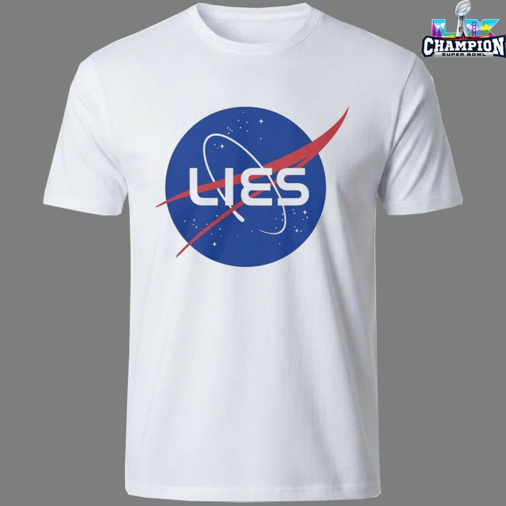Nasa Lies Logo T-shirts
