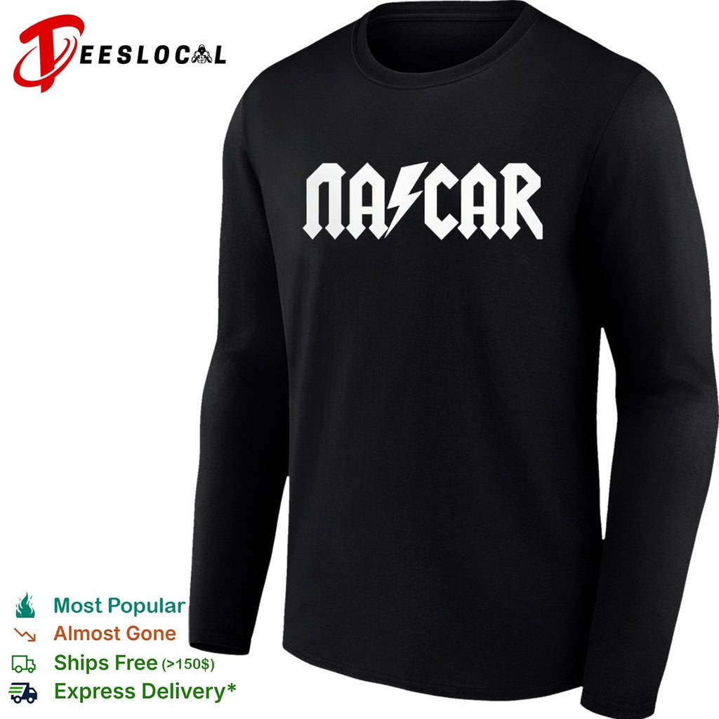 Nascar style AC DC logo shirt