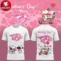 Nashville Predators x Peanuts Happy Valentine Day 2026 Two Sided Shirt