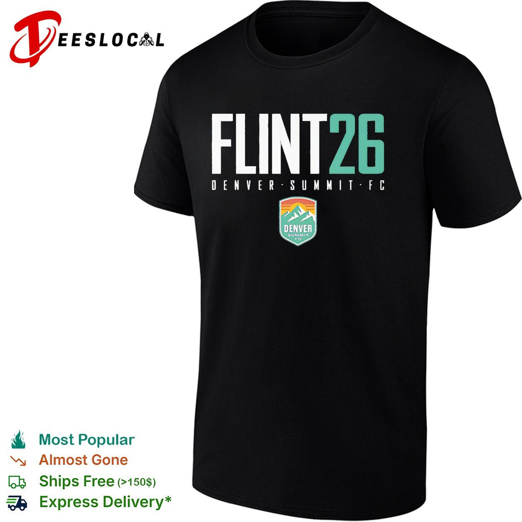 Natasha Flint 26 Denver Summit FC professional women’s soccer team shirt