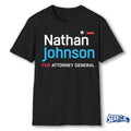 Nathan Johnson For Attorney General 2026 shirt