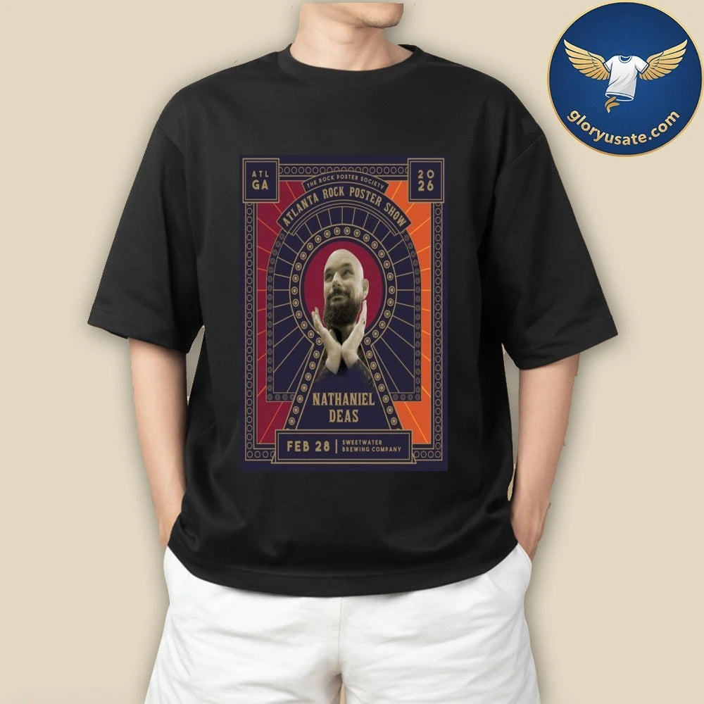 Nathaniel Deas Sweetwater Brewing Company February 28 2026 Tour Poster Shirt