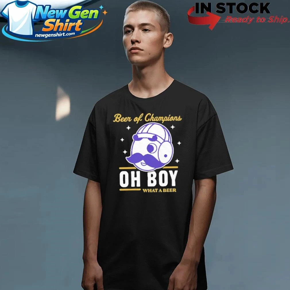 National Bohemian Beer Of Champions Shirt