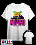 National Championship Miami 2025-2026 College Football Playoff skyline shirt