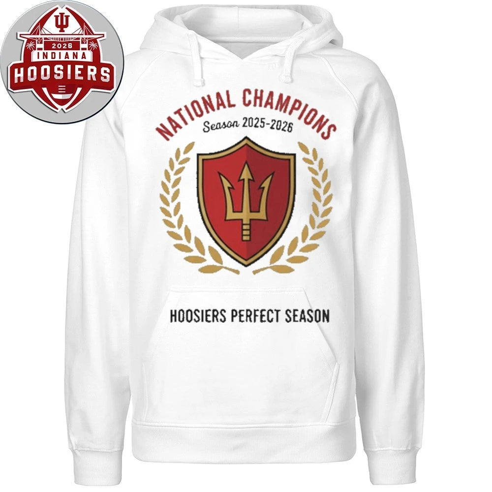 National Championship Season 2025 2026 Hoosiers Perfect Season Tee Shirt