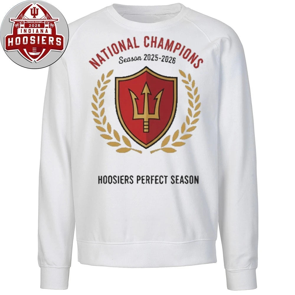 National Championship Season 2025 2026 Hoosiers Perfect Season Tee Shirt