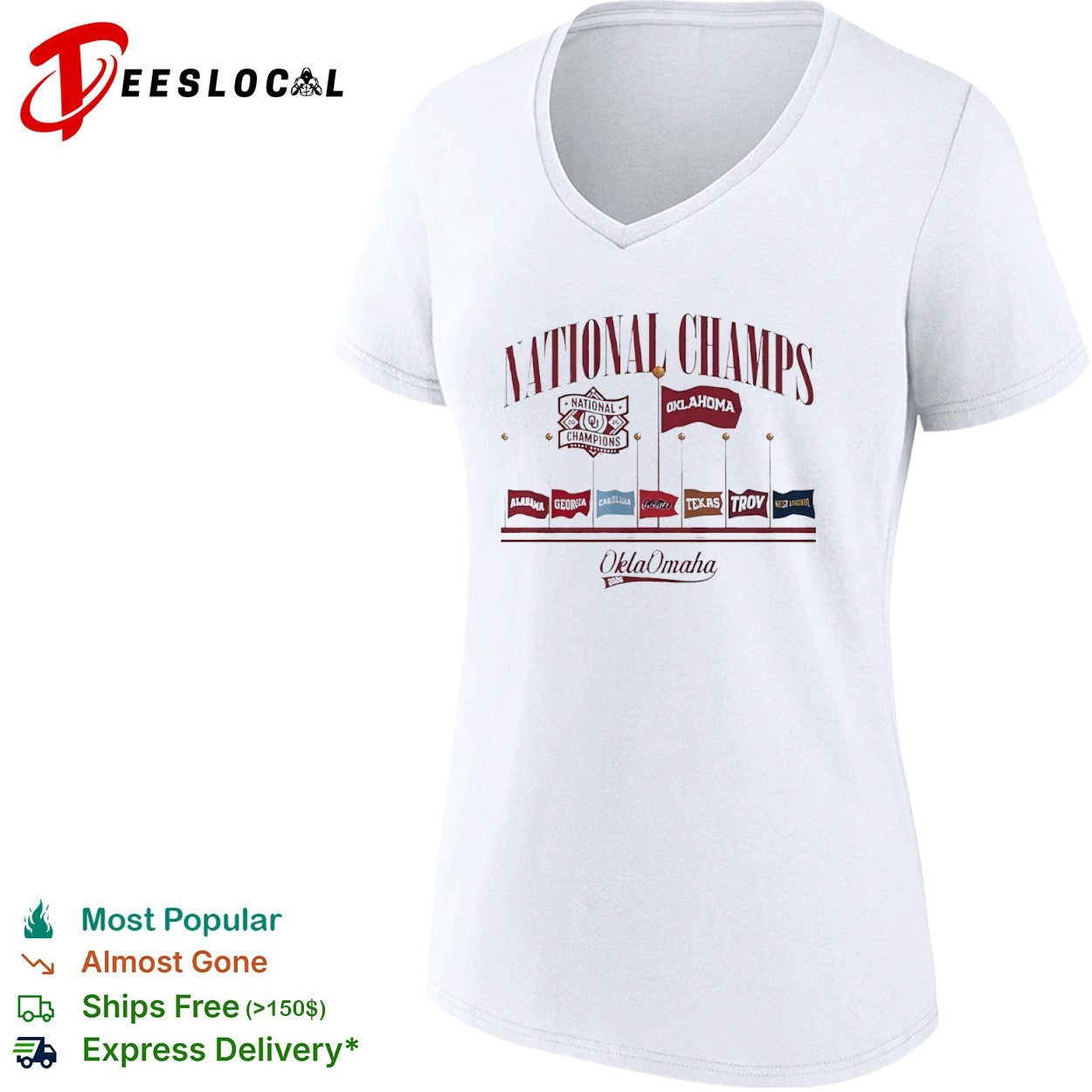 National Champs Oklahoma 2026 Alabama Georgia Carolina Ole Miss Texas Troy shirt