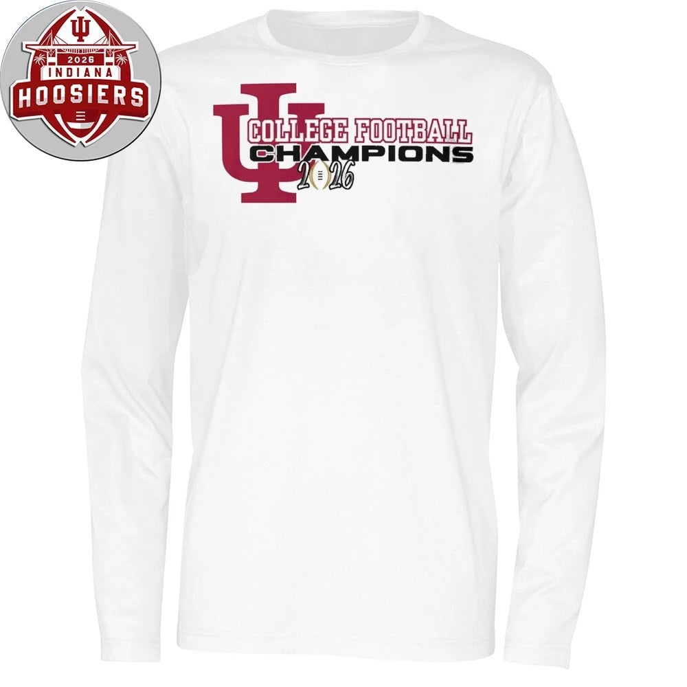 National Football Playoffs Champions, University of Indiana, IU Hoosier Logo Shirt