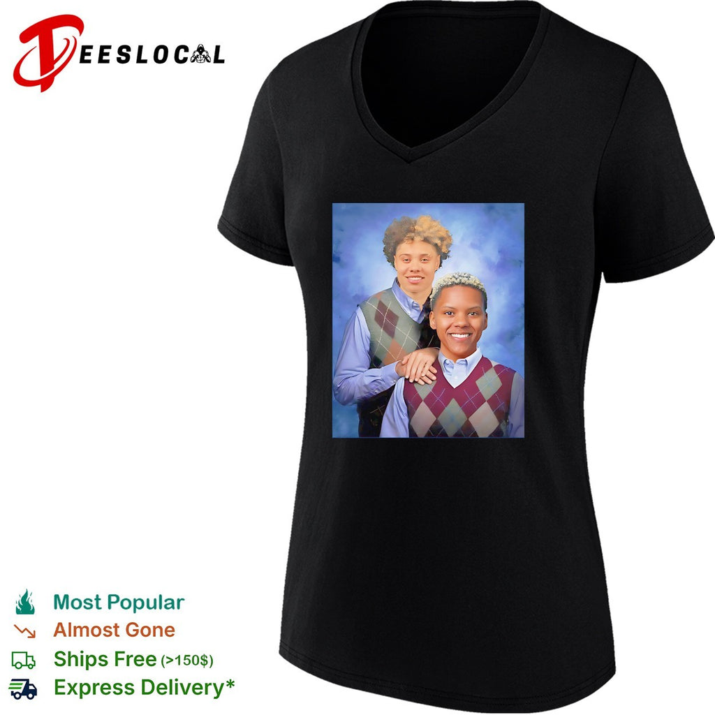 Natisha Hiedeman And Courtney Williams Step Brother Day Ladies Boyfriend shirt