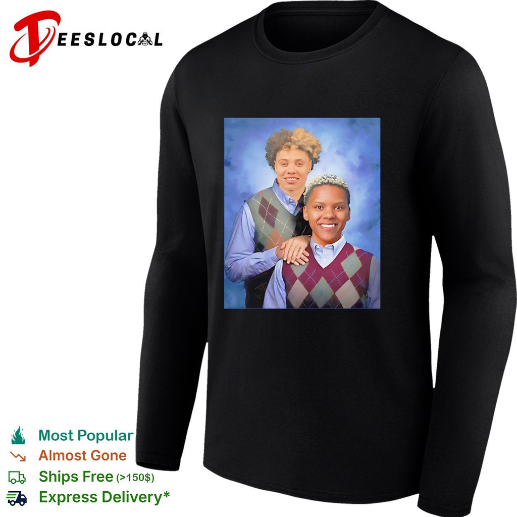 Natisha Hiedeman And Courtney Williams Step Brother Day Ladies Boyfriend shirt