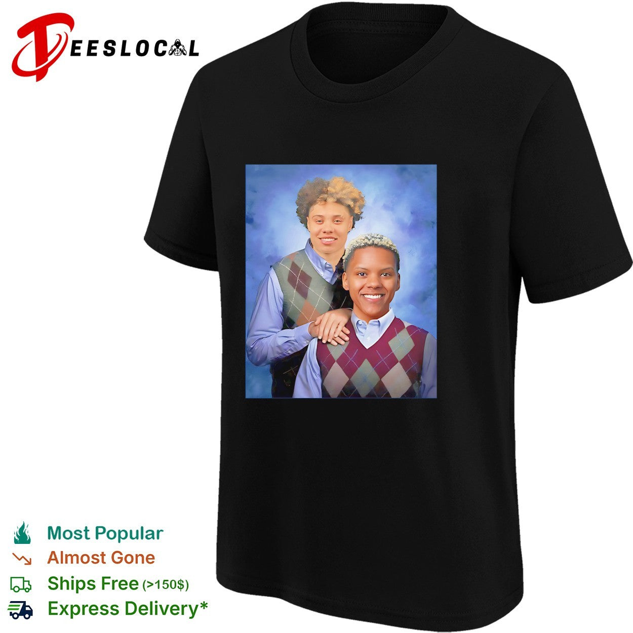 Natisha Hiedeman And Courtney Williams Step Brother Day Ladies Boyfriend shirt