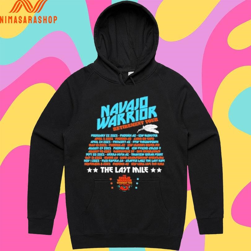 Navajo Warrior Retirement Tour The Last Mile Shirts