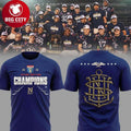Navy Midshipmen 2026 Liberty Bowl Champions Two Sided Shirt