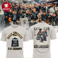 Navy Midshipmen CIC 2025 Trophy Army-Navy Game Champions Two Sided Shirt