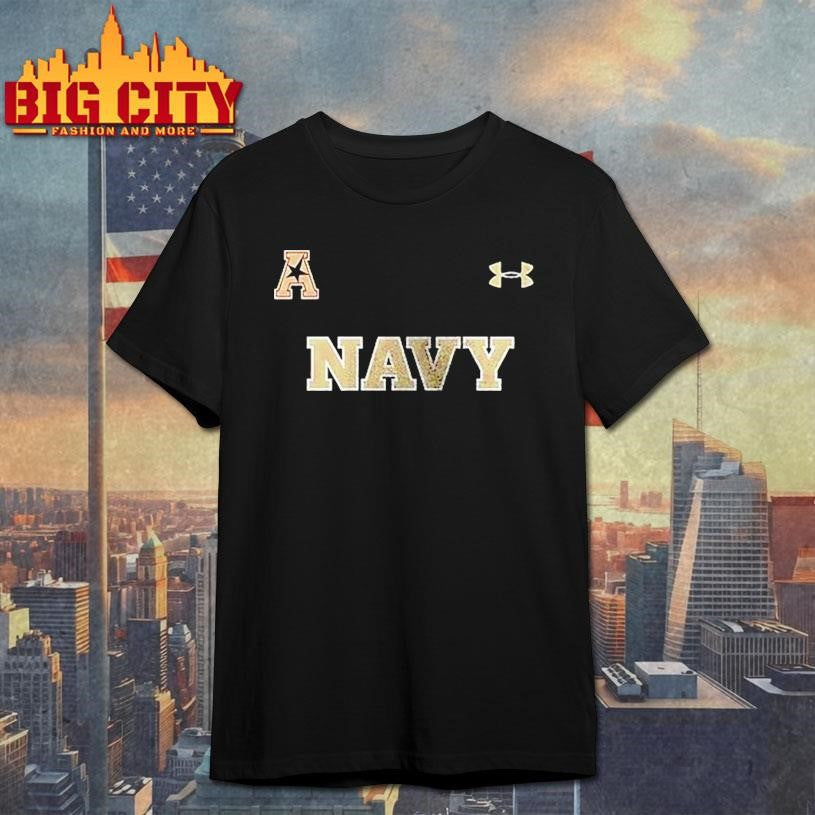 Navy Midshipmen Happy 250th Birthday Us Marines Logo Shirt