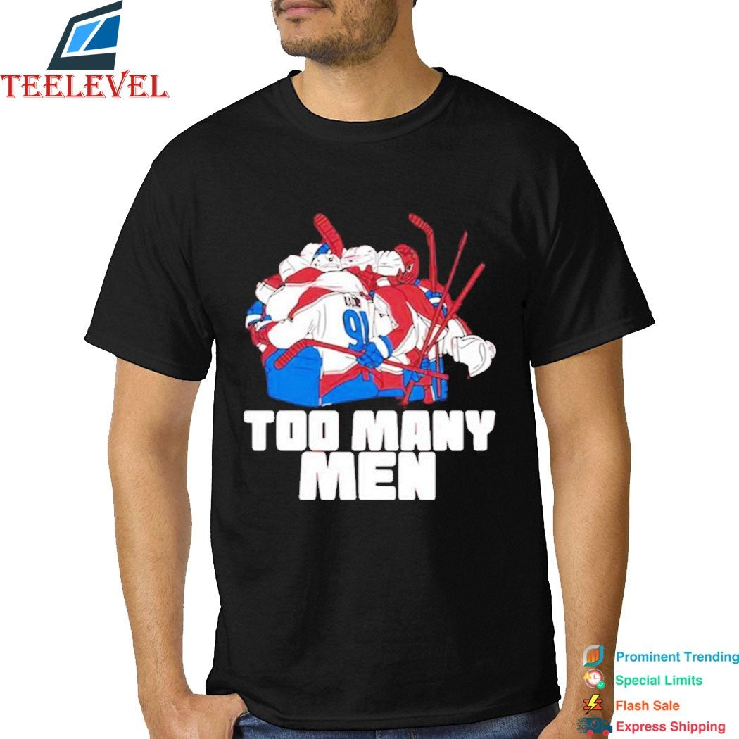 Nazem Kadri Too Many Men T-shirts