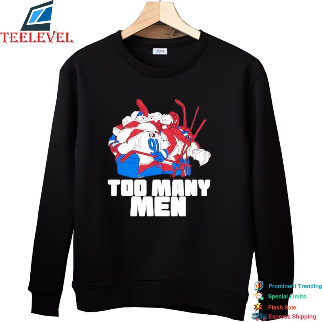 Nazem Kadri Too Many Men T-shirts
