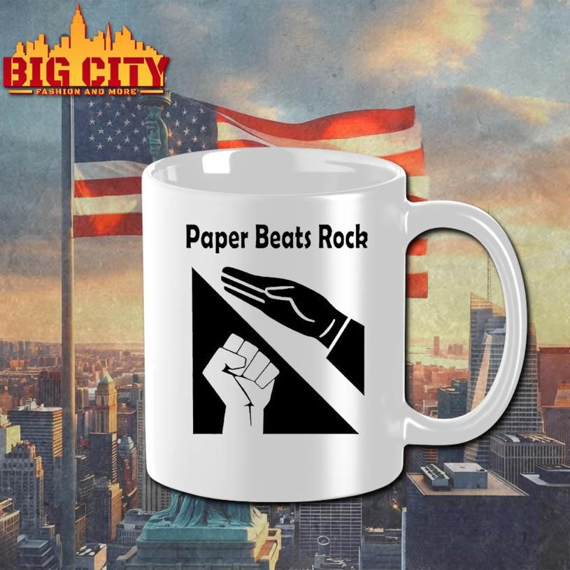 Nazi Salute Paper Beats Rock Shirt