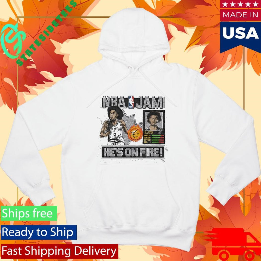 Nba Jam Spurs Dylan Harper Shirt