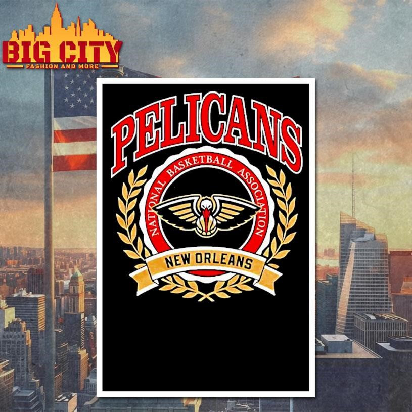 Nba New Orleans Pelicans Crest 2025 Shirt