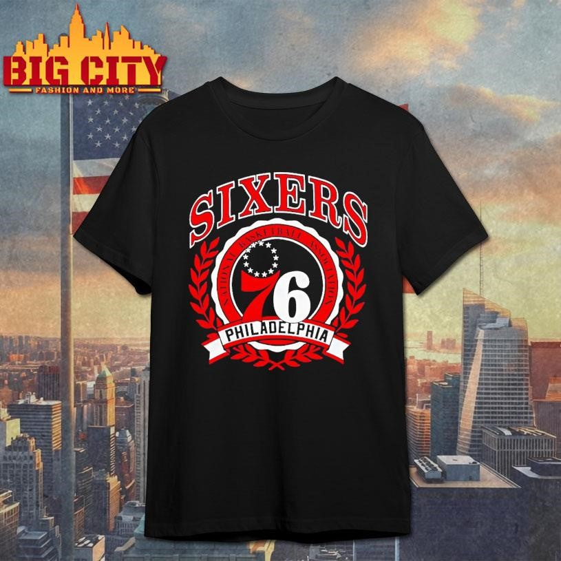 Nba Philadelphia 76ers Crest 2025 Shirt