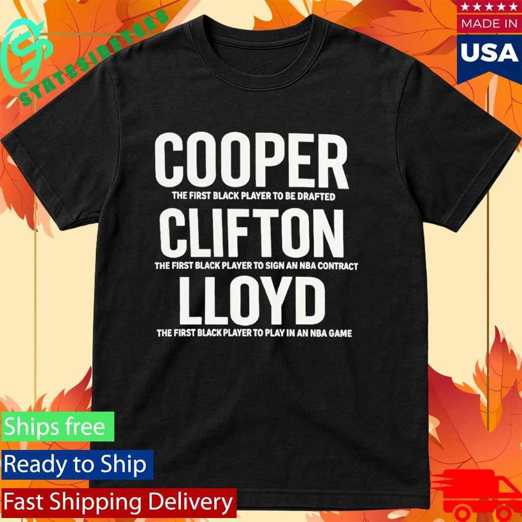 Nba Pioneers 75 Cooper Clifton Lloyd Shirt