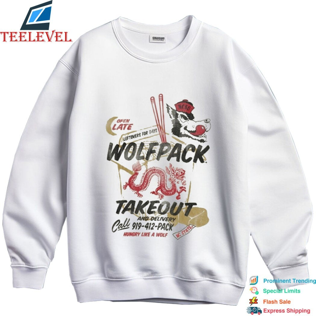 Nc State Wolfpack Takeout Shirt