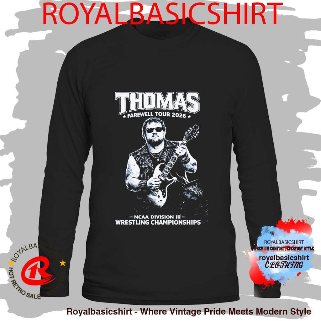 Ncaa Division III Wrestling Championships Thomas Farewell Tour 2026 Shirt