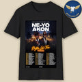 Ne-Yo Akon Nights Like This Tour 2026 Poster Shirt