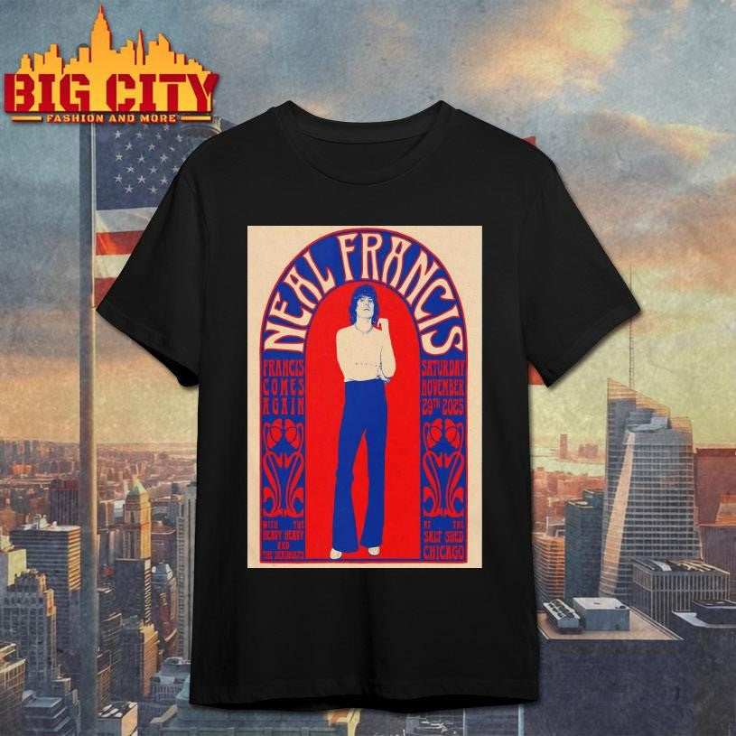 Neal Francis In Chicago IL On Nov 29 2025 Poster Shirt