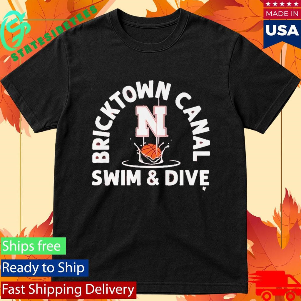 Nebraska Basketball Bricktown Canal Swim &amp; Dive T-Shirt