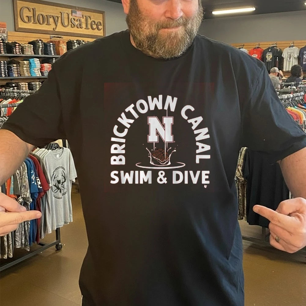 Nebraska Basketball Bricktown Canal Swim &amp; Dive Shirt