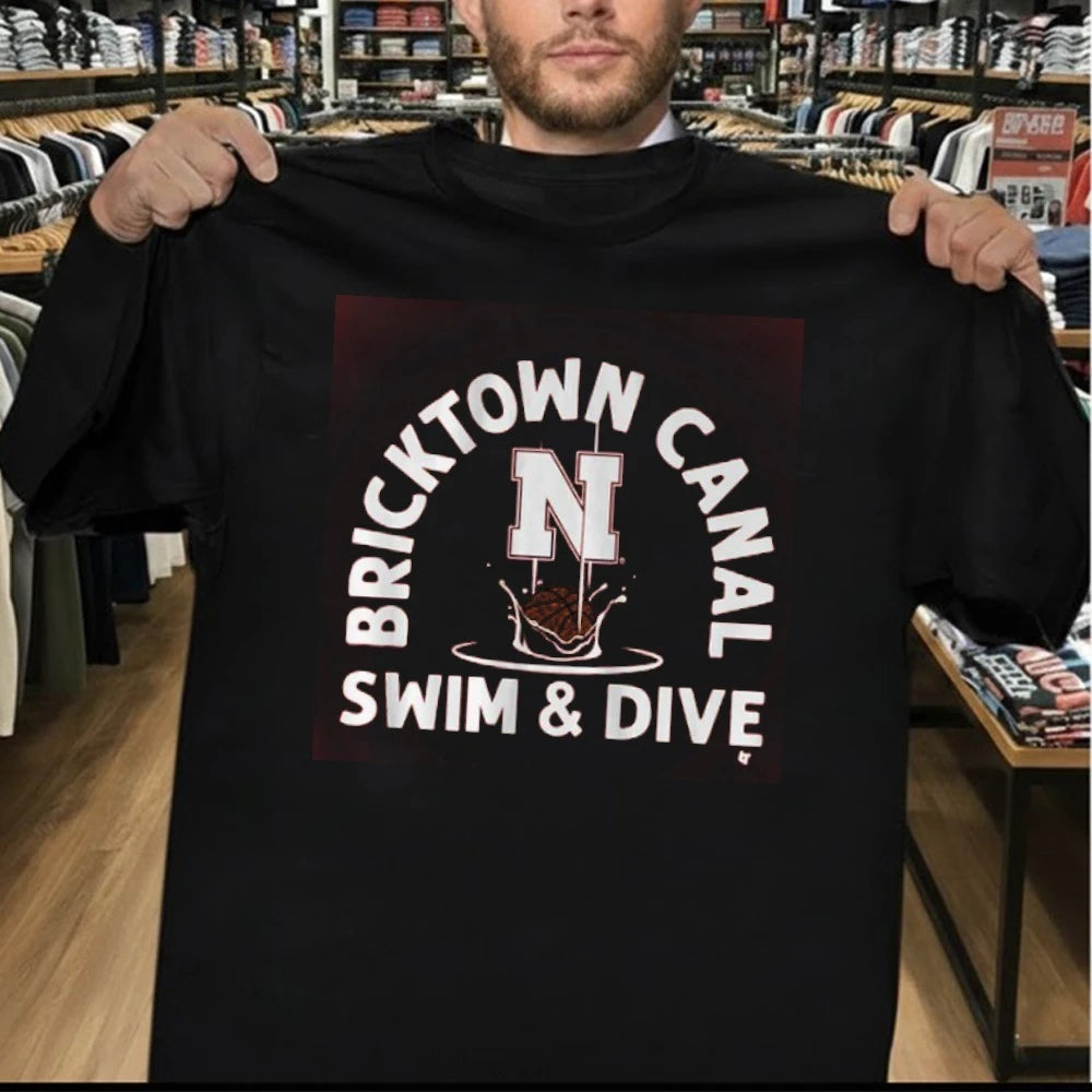 Nebraska Basketball Bricktown Canal Swim &amp; Dive Shirt