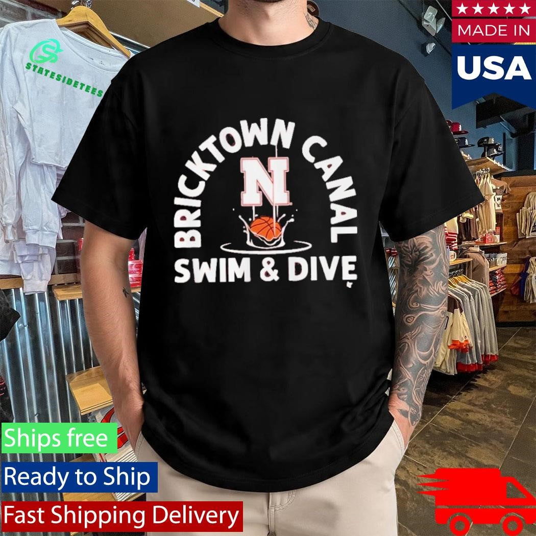 Nebraska Basketball Bricktown Canal Swim &amp; Dive T-Shirt