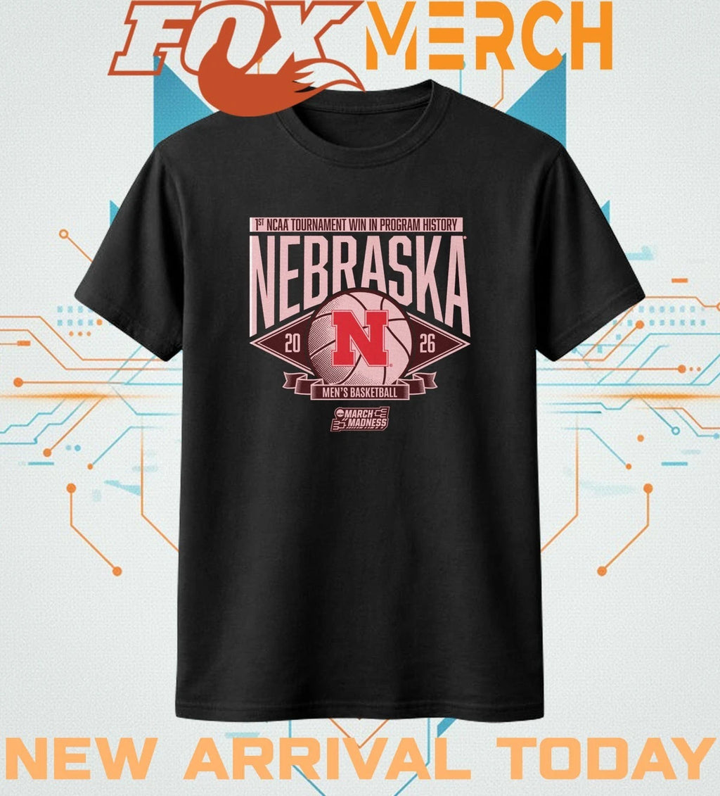 Nebraska Cornhuskers 2026 1st NCAA Tournament Win In Program History shirt