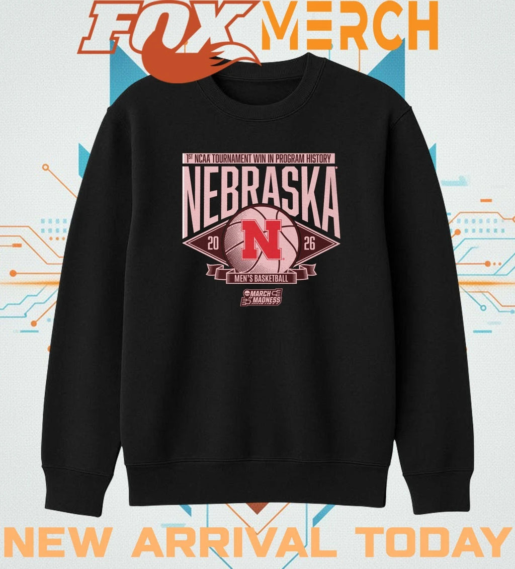 Nebraska Cornhuskers 2026 1st NCAA Tournament Win In Program History shirt