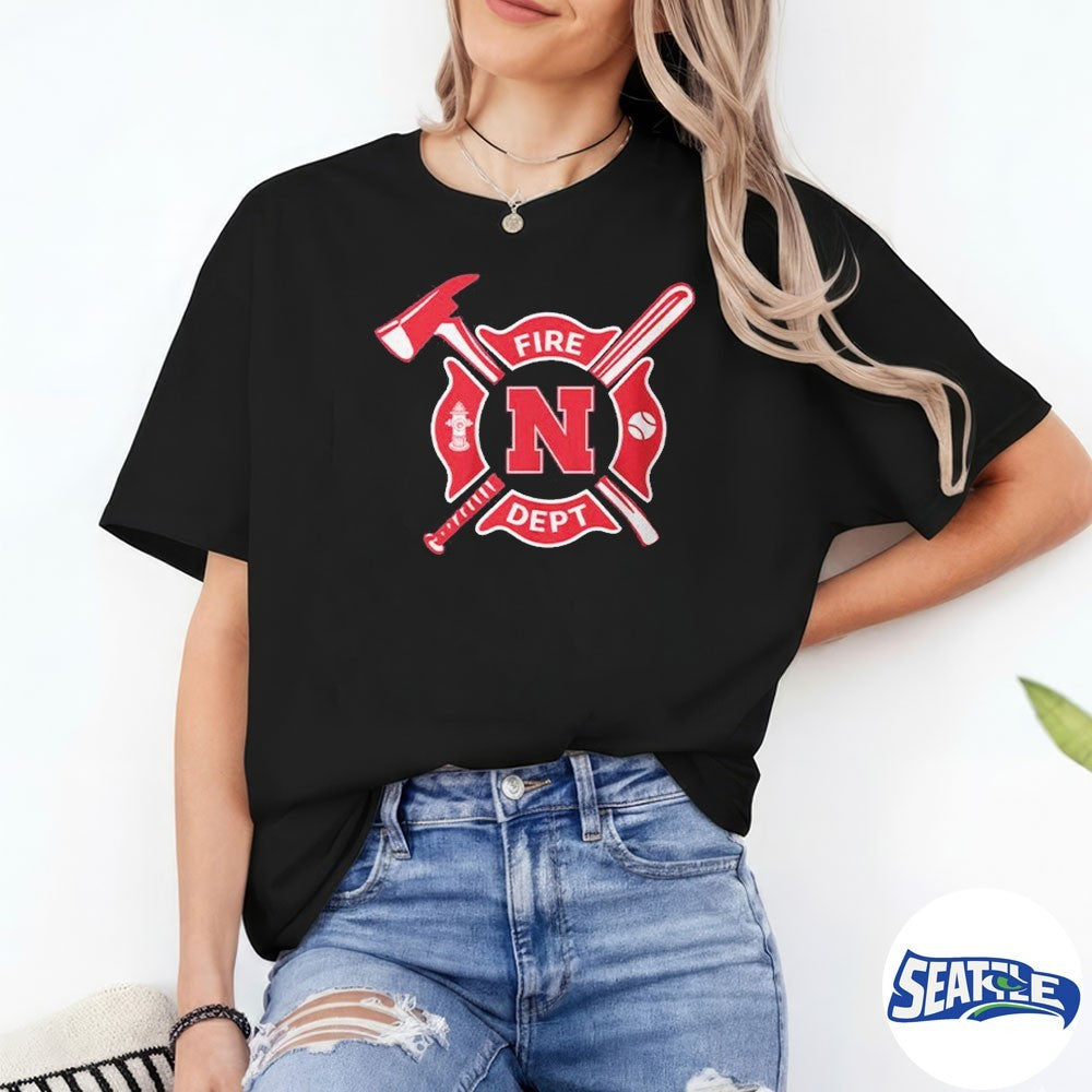 Nebraska Cornhuskers Firefighter Appreciation Night 2026 shirt