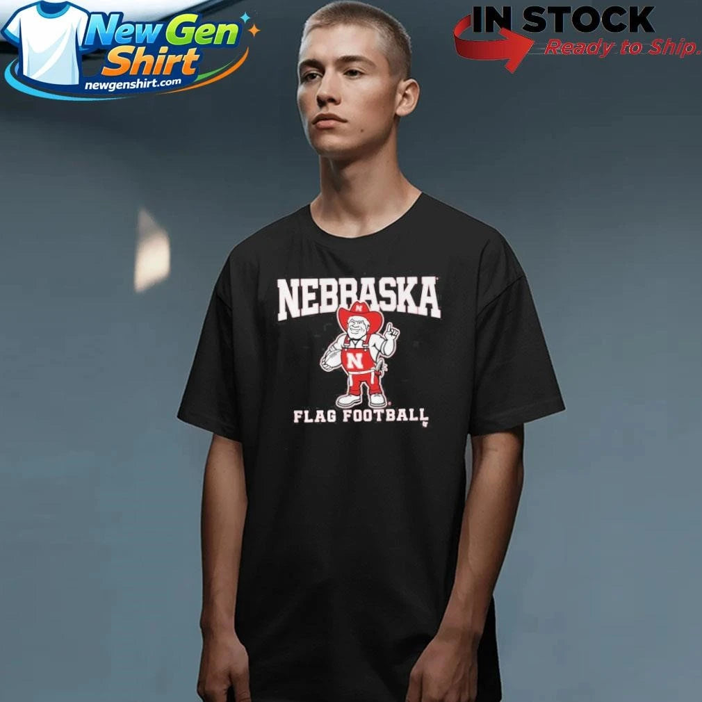 Nebraska Cornhuskers Flag Football Shirt