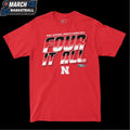 Nebraska Cornhuskers Four It All NCAA Women’s Basketball March Madness 2026 T-shirts