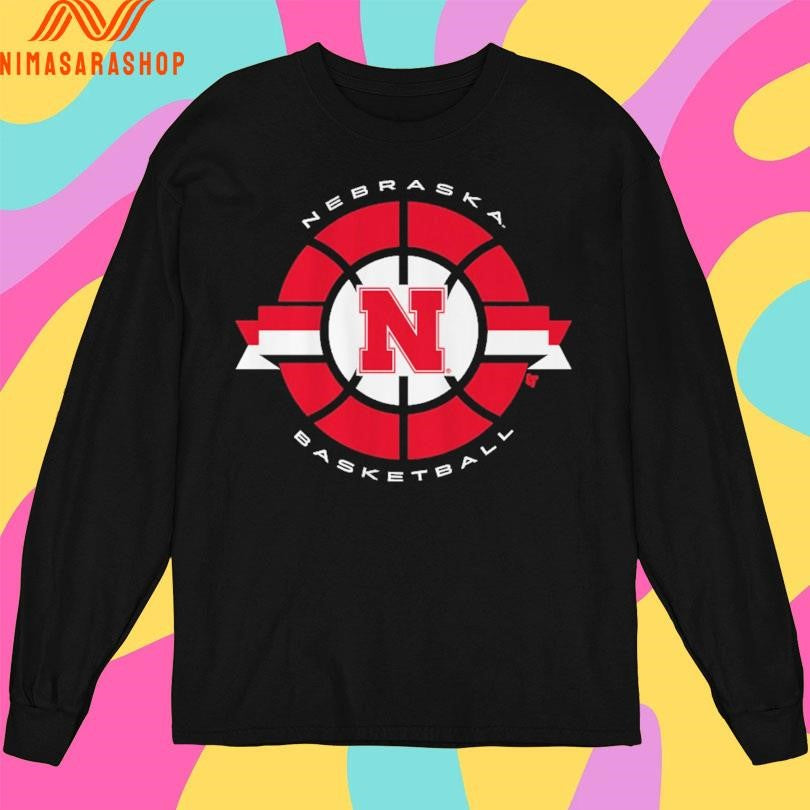 Nebraska Cornhuskers Men’s Basketball Classic Circle Shirts