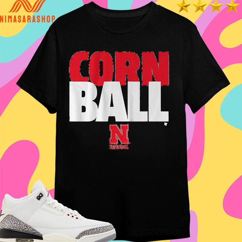 Nebraska Cornhuskers Men’s Basketball Corn Ball Shirts