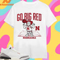 Nebraska Cornhuskers Men’s Basketball Go Big Red Herbie Mascot Shirts
