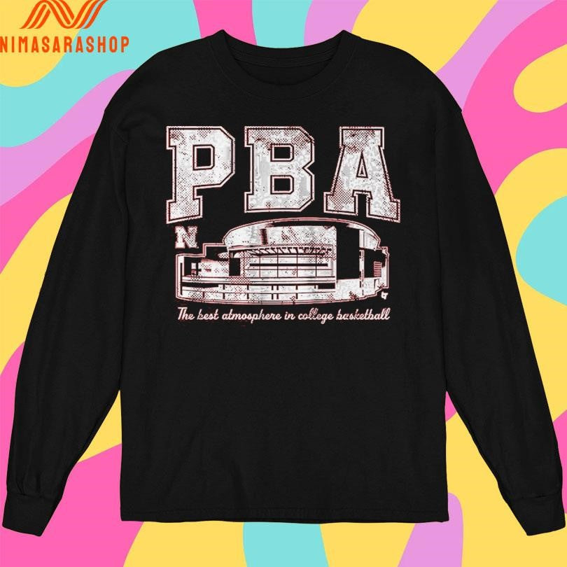 Nebraska Cornhuskers Men’s Basketball PBA The Best Atmosphere In College Basketball Shirts