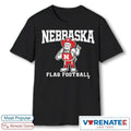 Nebraska Cornhuskers NCAA Flag Football Mascot shirt