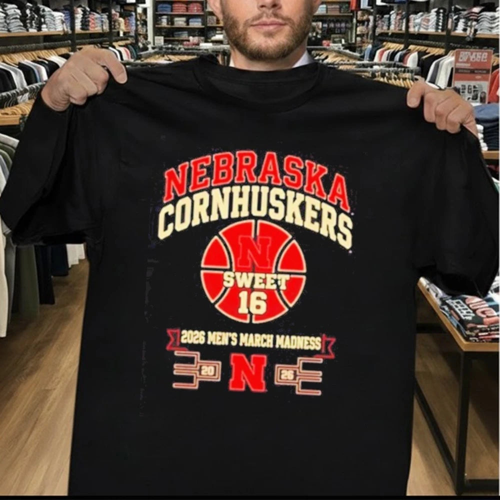 Nebraska Cornhuskers Sweet 16 2026 Men’s March Madness classic Shirt