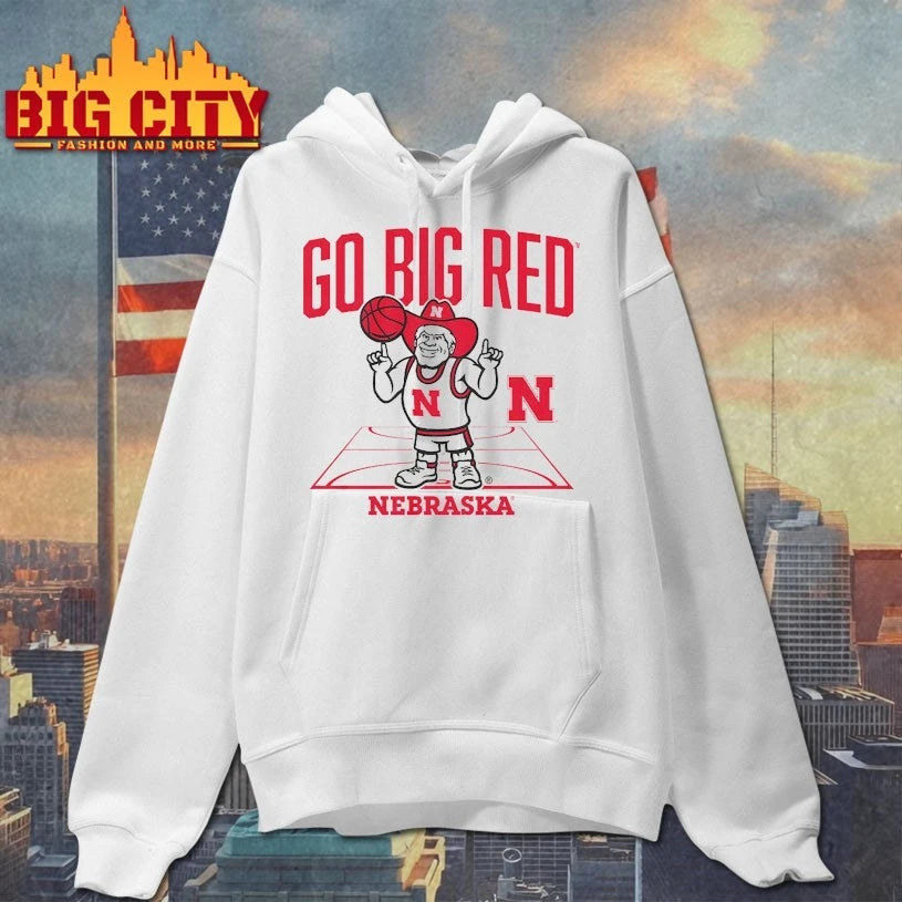 Nebraska Cornhuskers football Go big red Herbie Mascot shirt