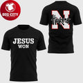 Nebraska Football Jesus Won 2025 Logo Shirt