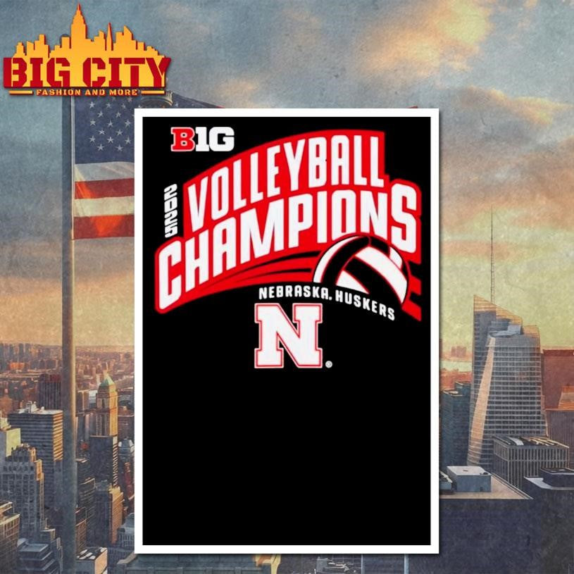 Nebraska Huskers Volleyball Champions 2025 shirt