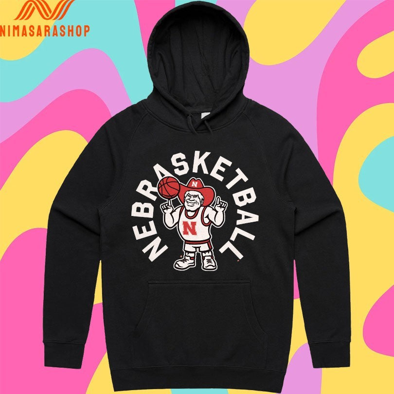 Nebrasketball Nebraska Cornhuskers Men’s Basketball Herbie Husker Shirts