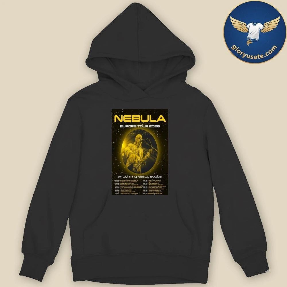 Nebula Europe Tour 2026 Poster Shirt